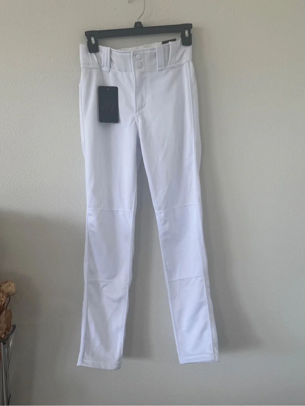 New with Tags - White Youth Baseball Pants by Marucci